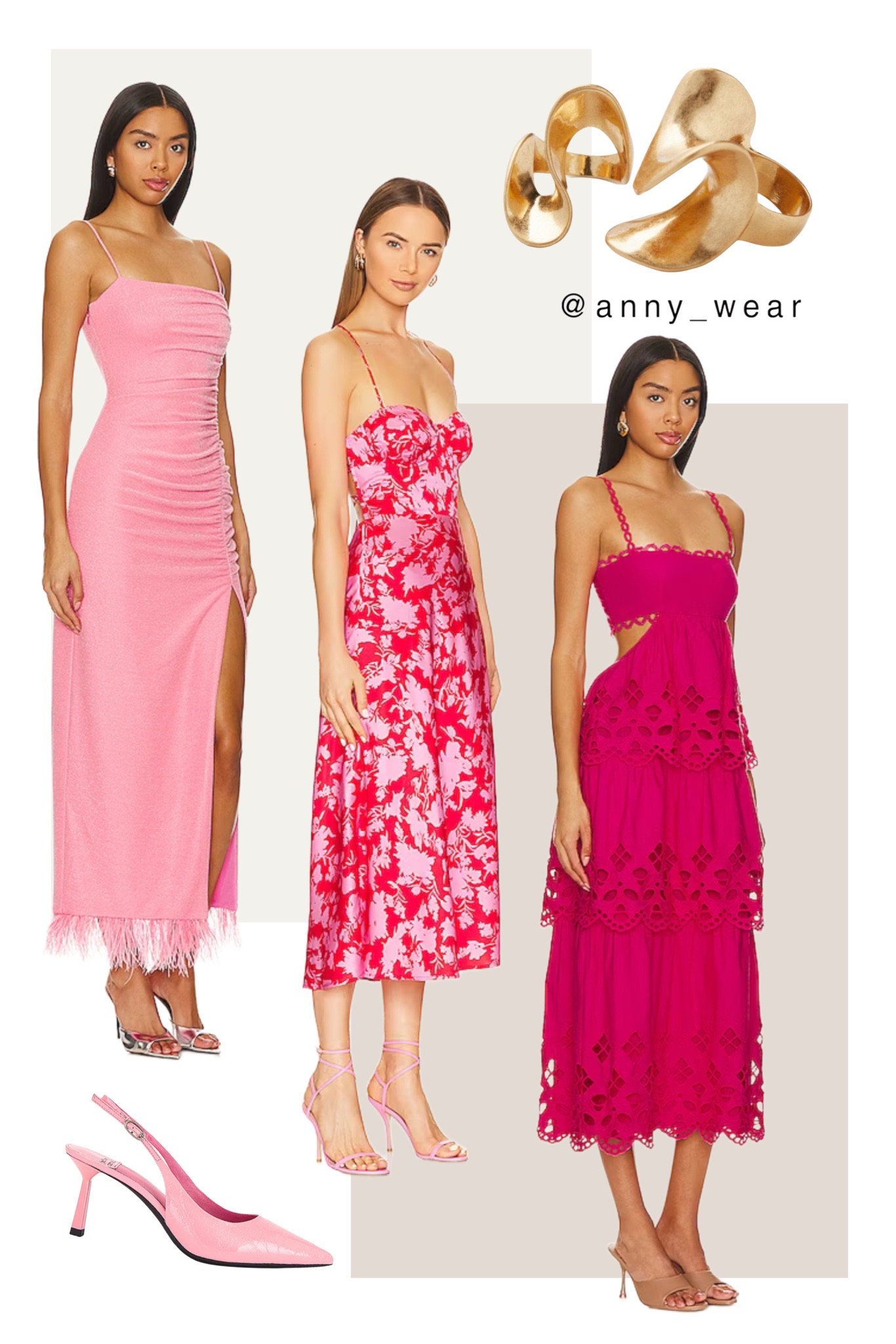 Dark Pink Blush Dresses