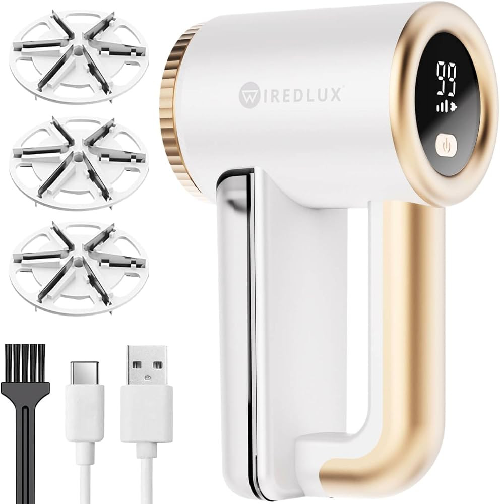 Fusselrasierer Elektrisch WiredLux - Wiederaufladbarer Fusselentferner f\u00fcr Kleidung & M\u00f... | Amazon (DE)