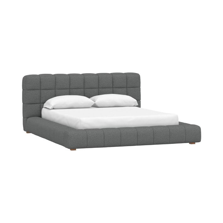 Baldwin Upholstered Platform Bed | Pottery Barn Teen