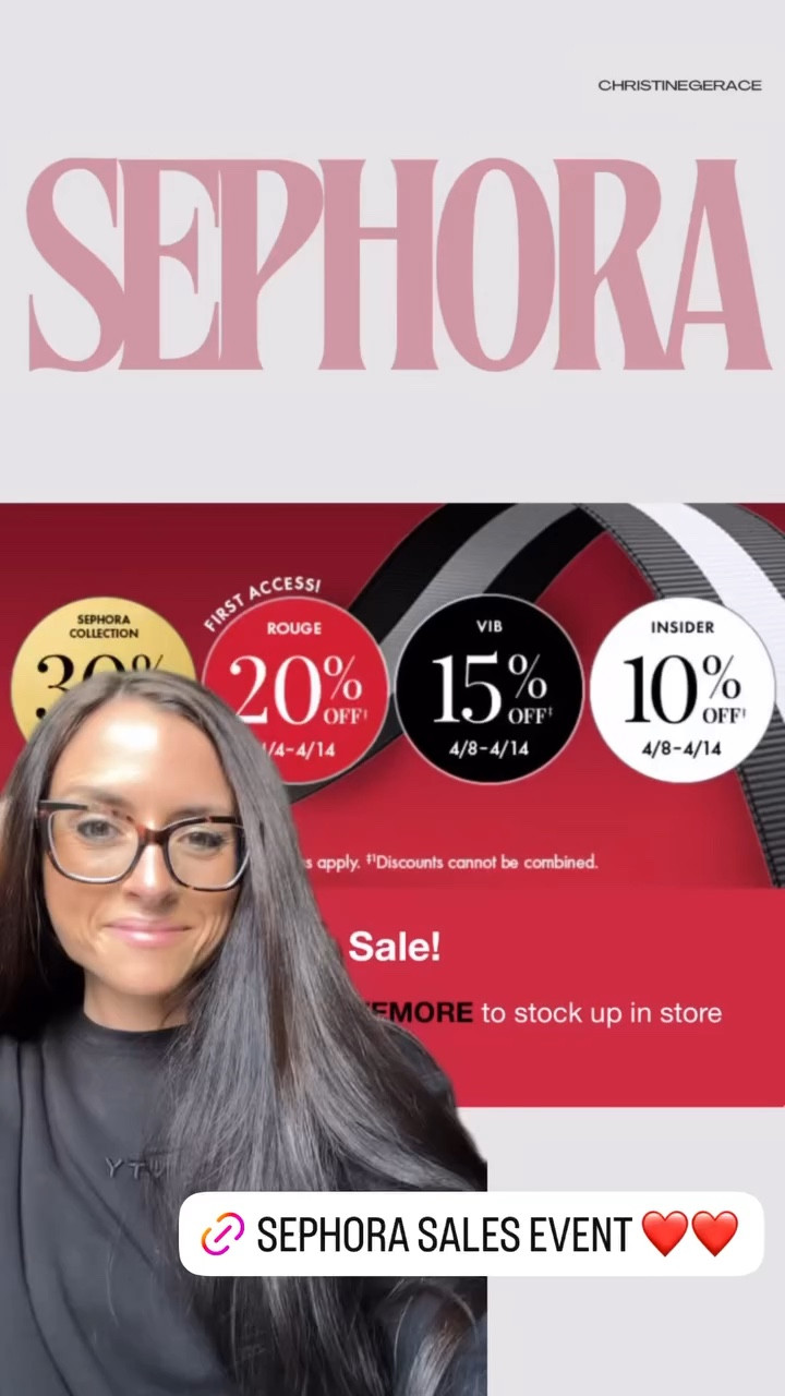 Don’t miss out on Sephora’s sales event right now till the 14th!! Huge savings on our favorite brands ! Use code SAVENOW  

#LTKFindsUnder100 #LTKSaleAlert #LTKBeauty