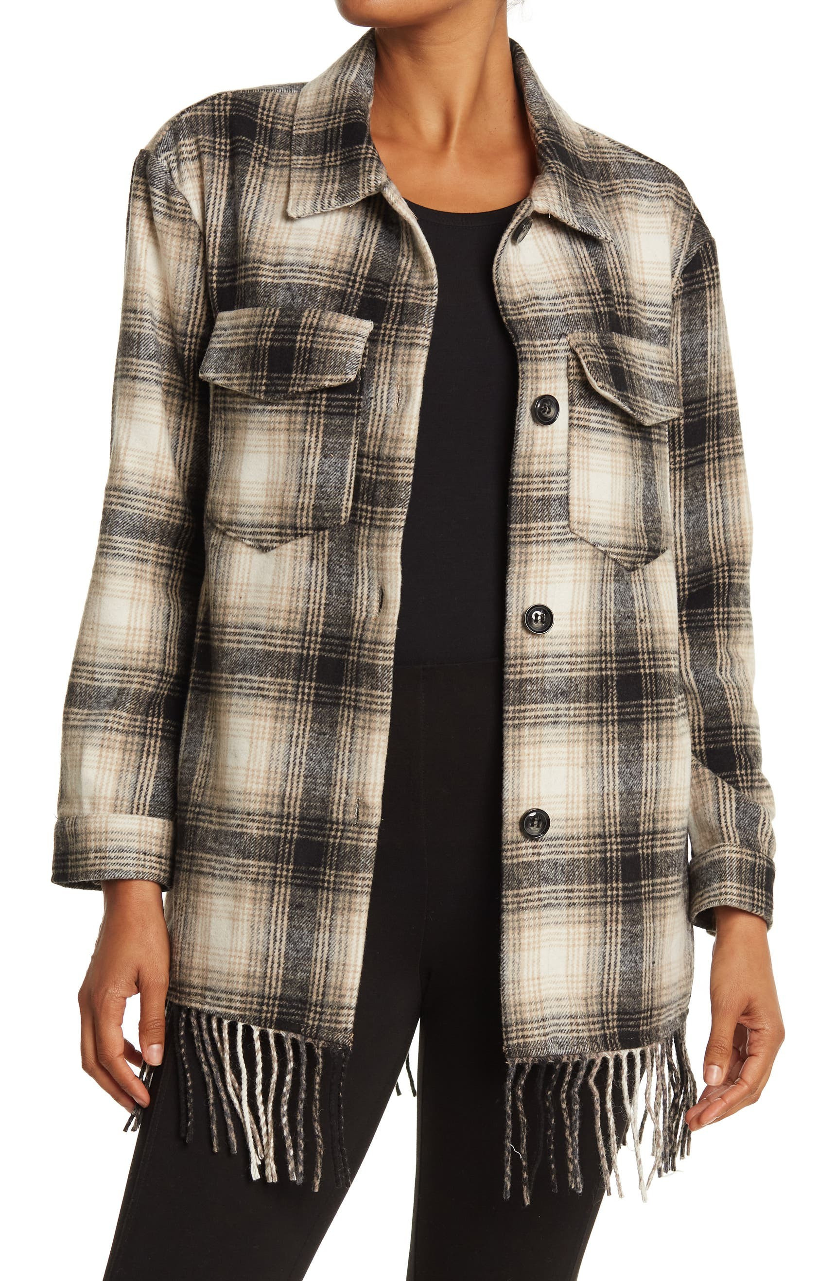 Fringe Shacket | Nordstromrack | Nordstrom Rack