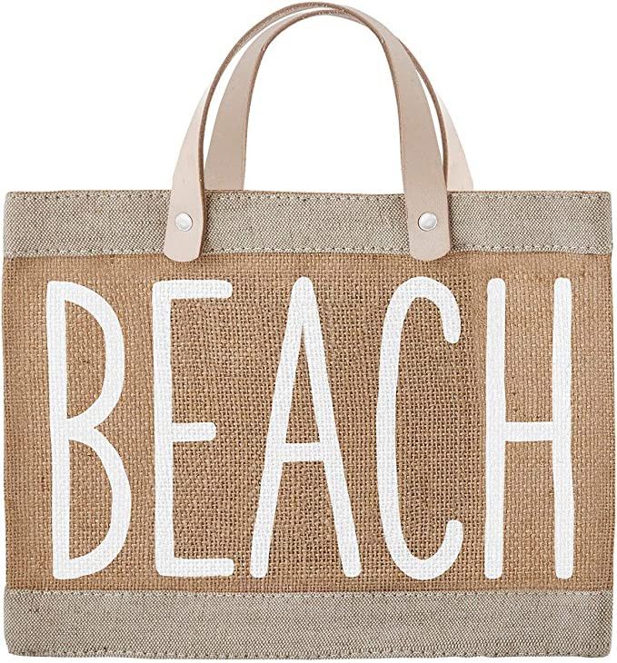 Santa Barbara Design Studio Hold Everything Waterproof Jute Tote Bag, Mini, Beach | Amazon (US)