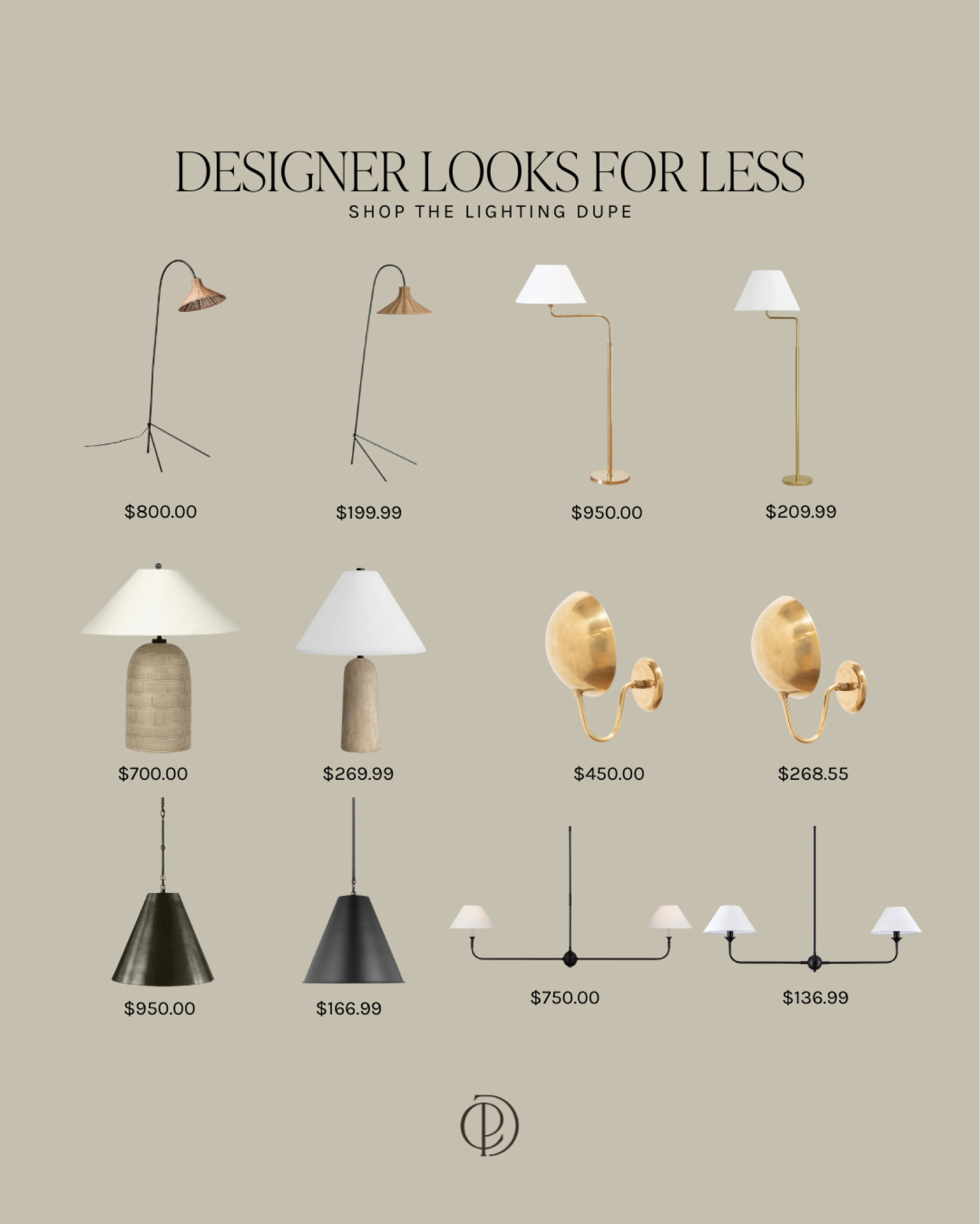 Designer Looks for Less | Lighting Dupe | Studio McGee Dupes | Floor Lamps | Gold Sconce | Pendant Lights | Table Lamp | Chandelier | Studio McGee Lighting | Interior Design on a Budget | Lighting on a Budget |  

#LTKsale #LTKcanada #LTKstyletip