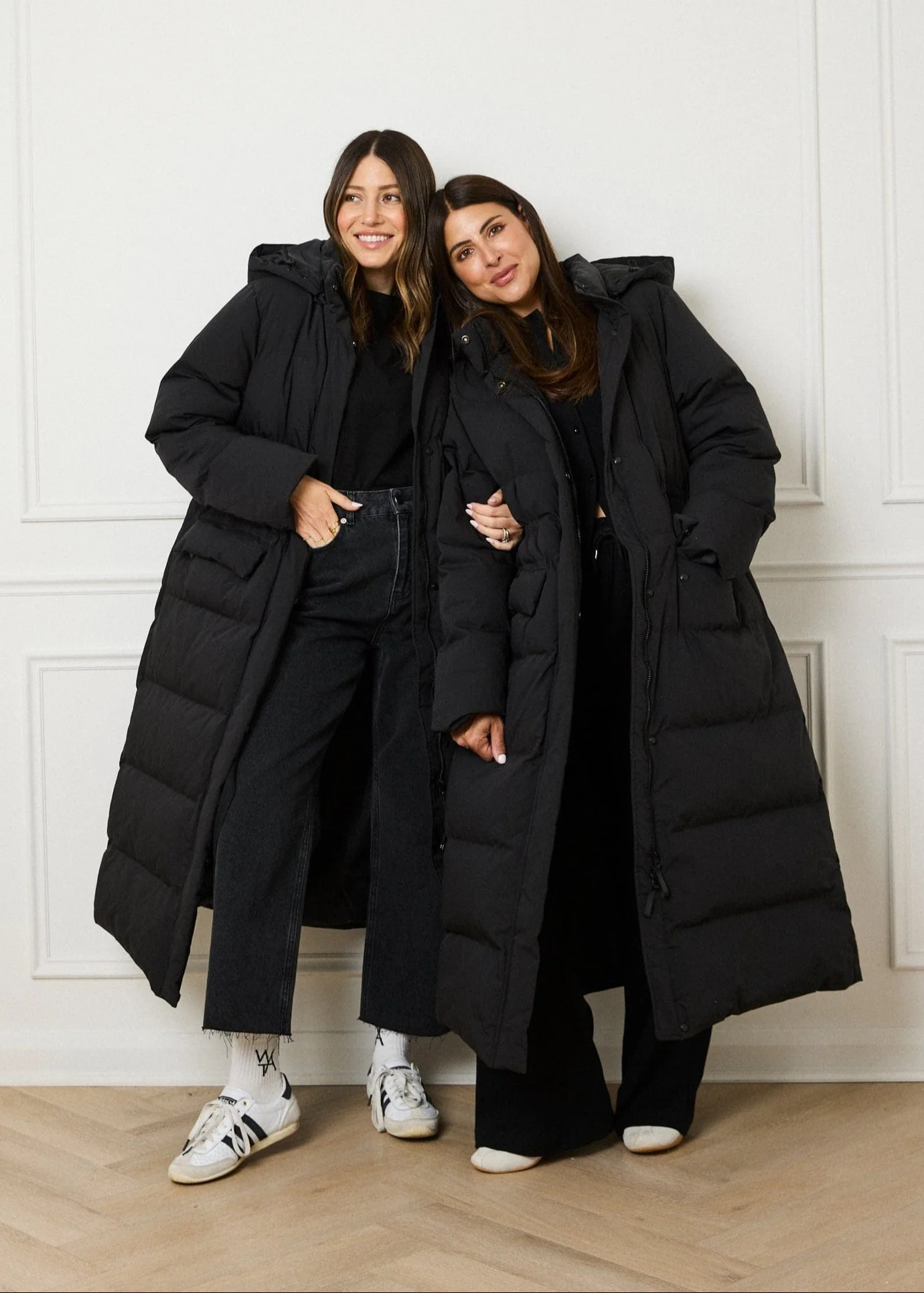 THE FULL LENGTH PUFFER COAT - BLACK | WAT The Brand