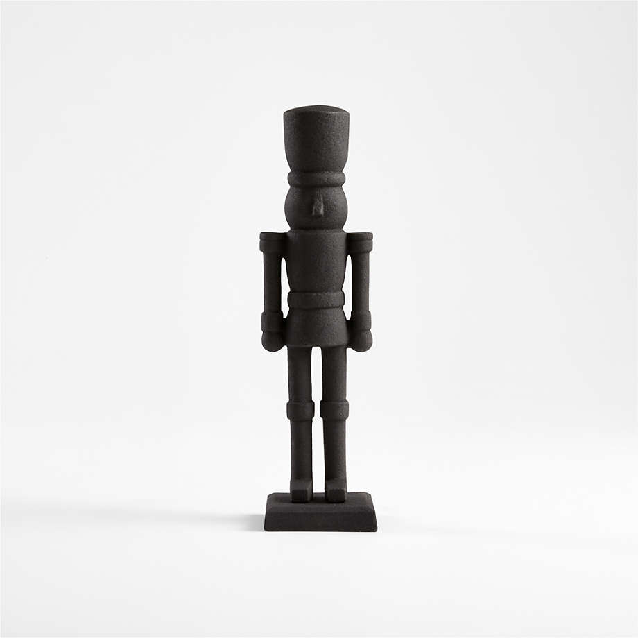 12" Matte White Christmas Nutcracker + Reviews | Crate & Barrel | Crate & Barrel
