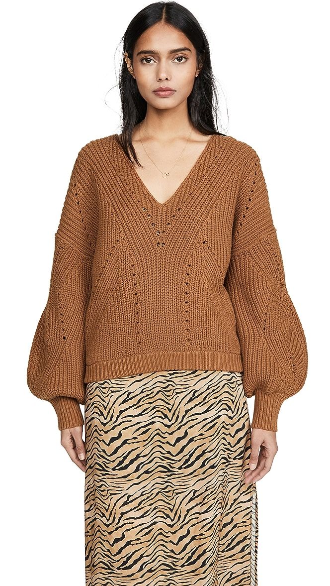All Day Long V Neck Sweater | Shopbop