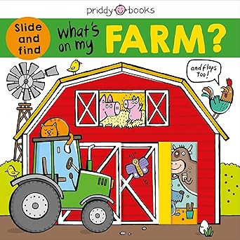 What's on My Farm?: A slide-and-find book with flaps (What's In My?)      Board book – Lift the... | Amazon (US)