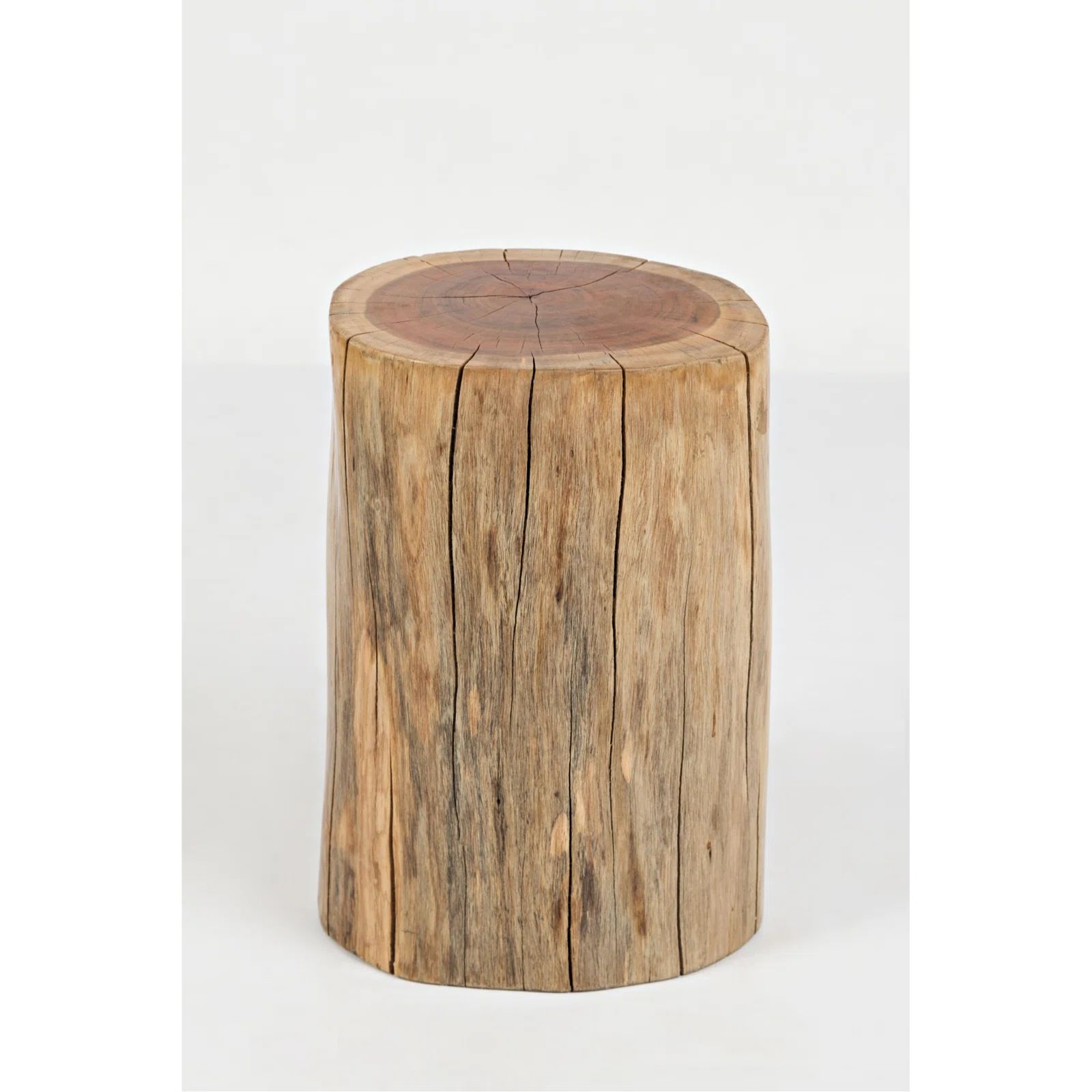 Dubose 18'' Tall Solid Wood Tree Stump End Table | Wayfair North America