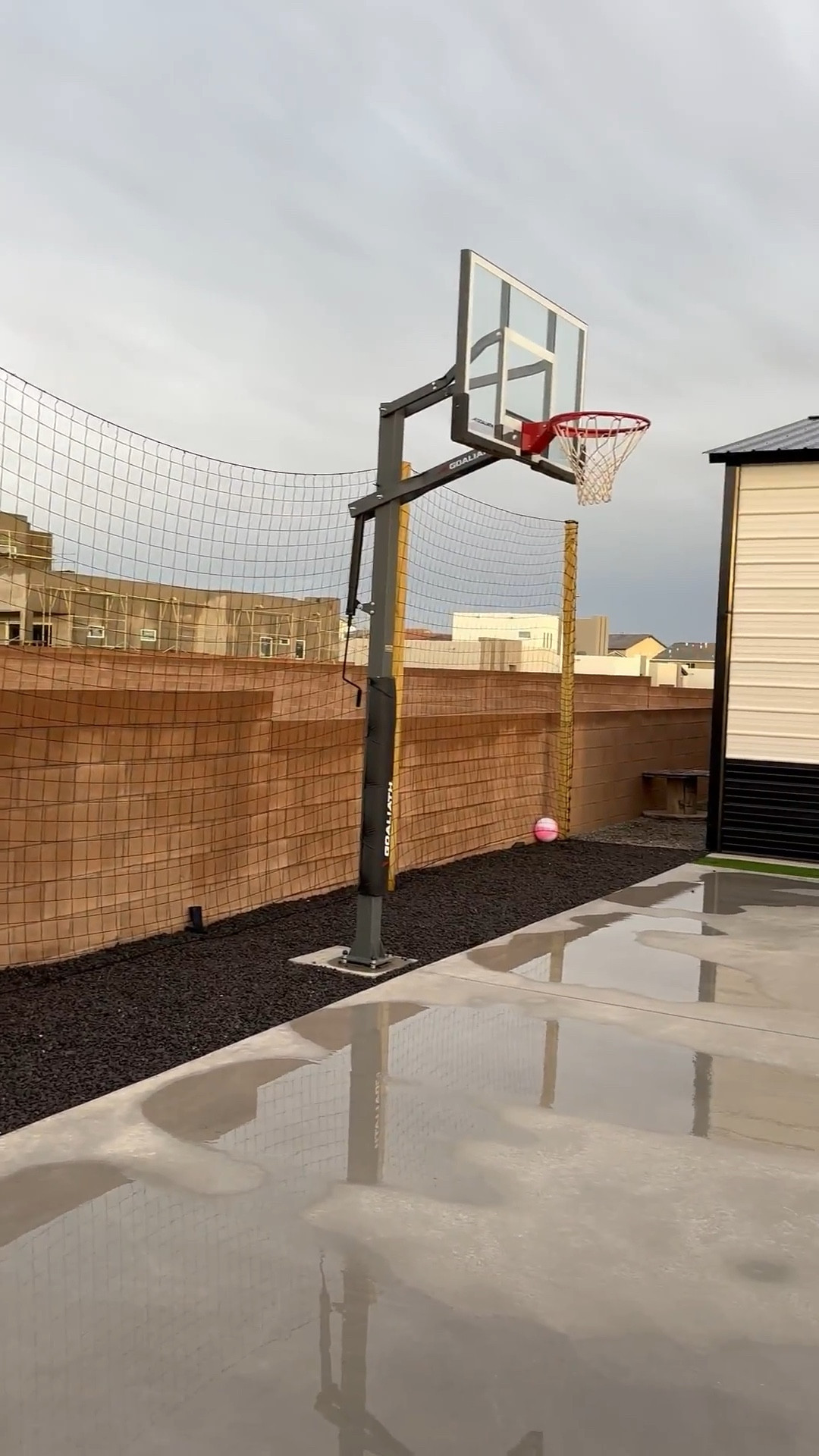 Husband and kiddos love the new basketball court 🏀🎉🤩 The neighbors and I love the new sports net we installed 😂🙌🏼🥰

#LTKKids #LTKmomlife #LTKHome