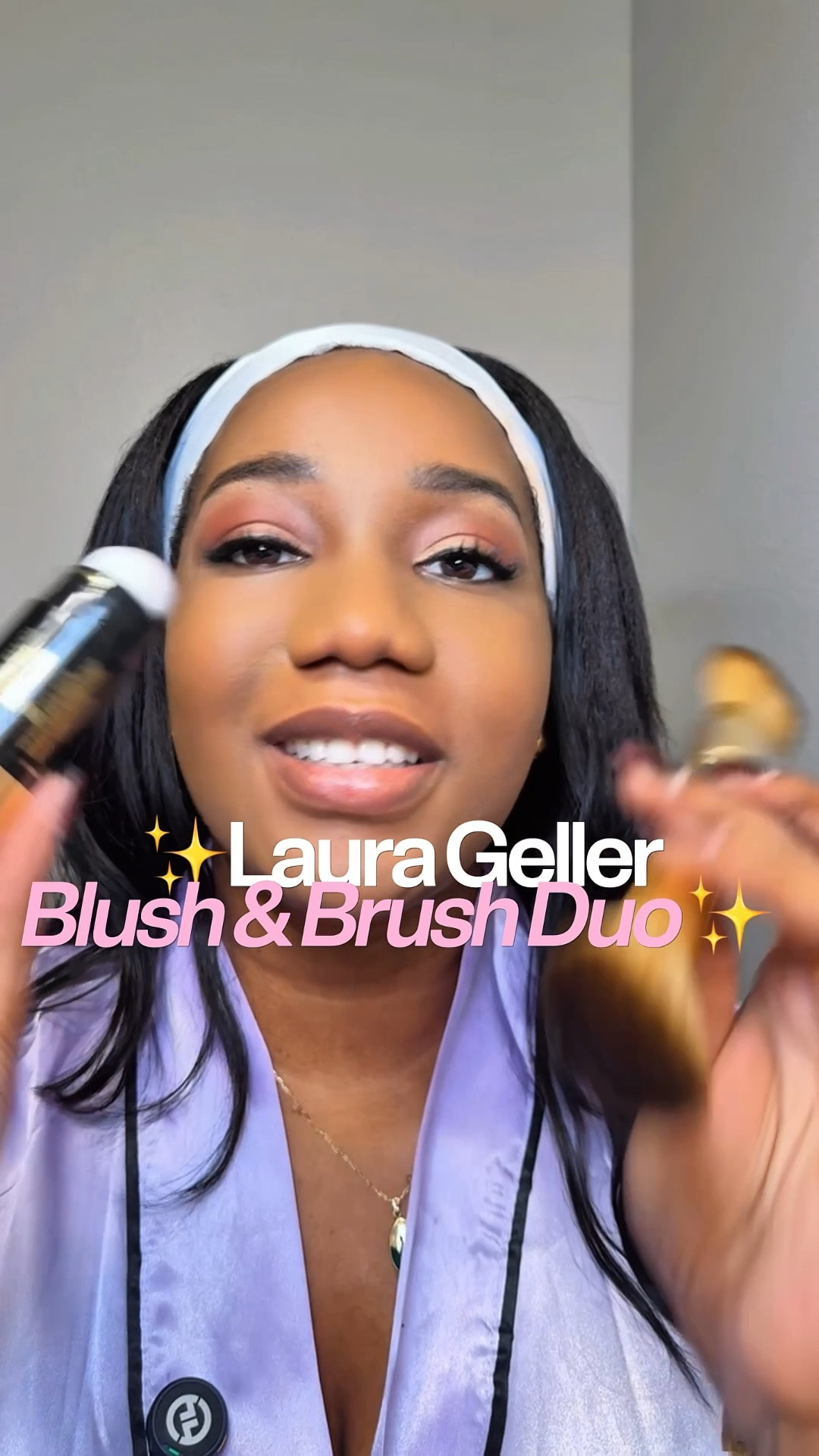 Laura Geller serum blush liquid cheek tint and Dual-Ended Blush + Bronzer Brush available on Sephora and Laura Geller website 

LGBeauty Laura Geller blush and Brush Duo 


#LTKBeauty #LTKValentine #LTKgrwm