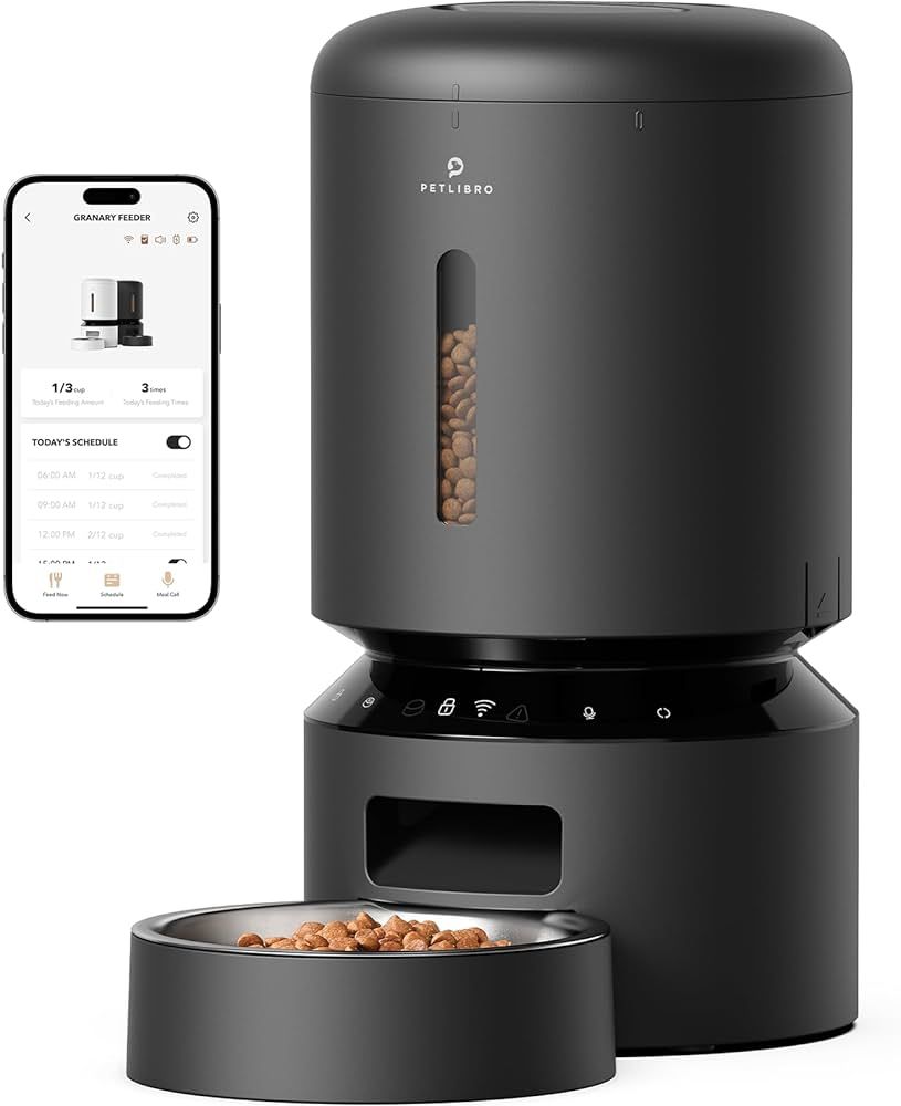 PETLIBRO Automatic Cat Feeder, 5G WiFi Automatic Dog Feeder with Freshness Preservation, 5L Timed... | Amazon (US)