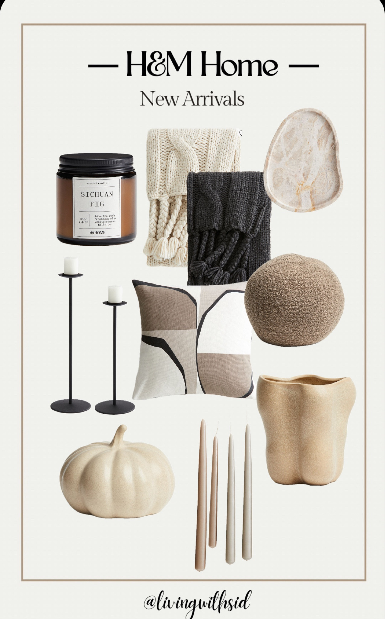 Loving all the new arrivals at H&M home! 
Some of these are great for fall! 

Neutral home decor | H&M home 



#LTKgiftguide #LTKcanada #LTKautumn