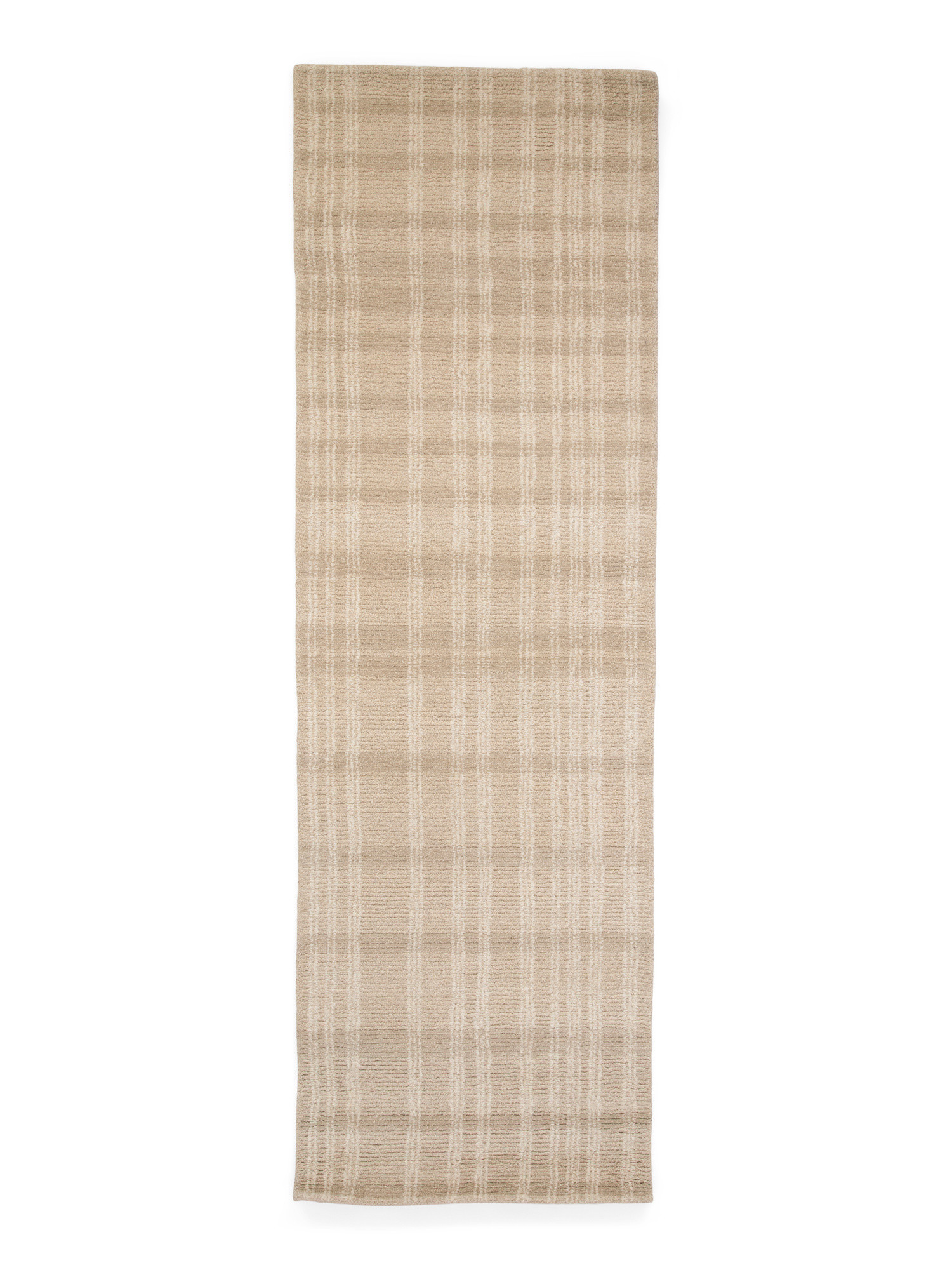 3x8 Wool Jaipur Grid Heavy Hand Tufted Runner | TJ Maxx