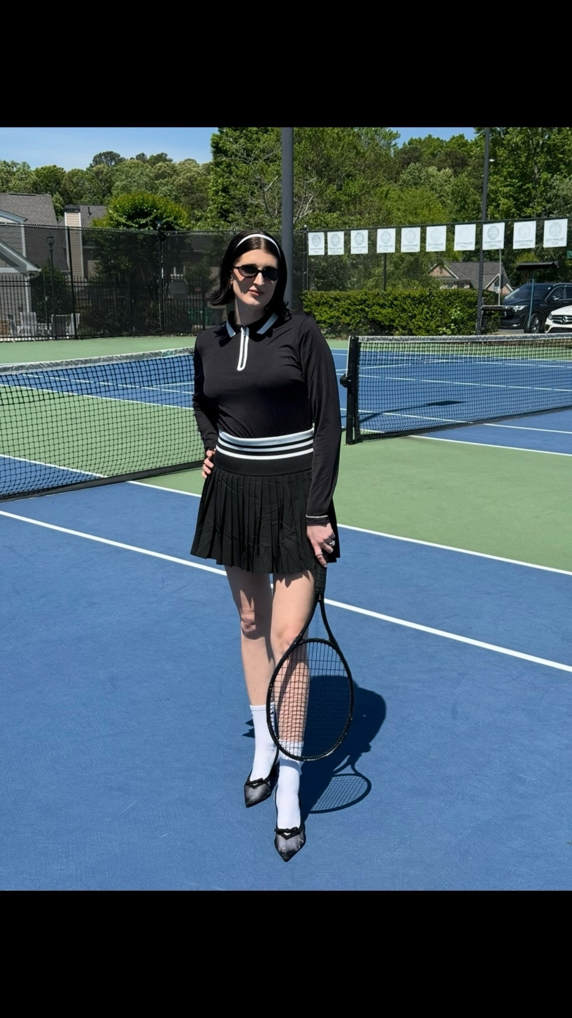 Chic on and off the court 🎾

#LTKgrwm #LTKootd
