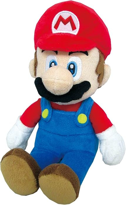 Little Buddy Super Mario All Star Collection 1414 Mario Stuffed Plush, Multicolored,9.5" | Amazon (US)