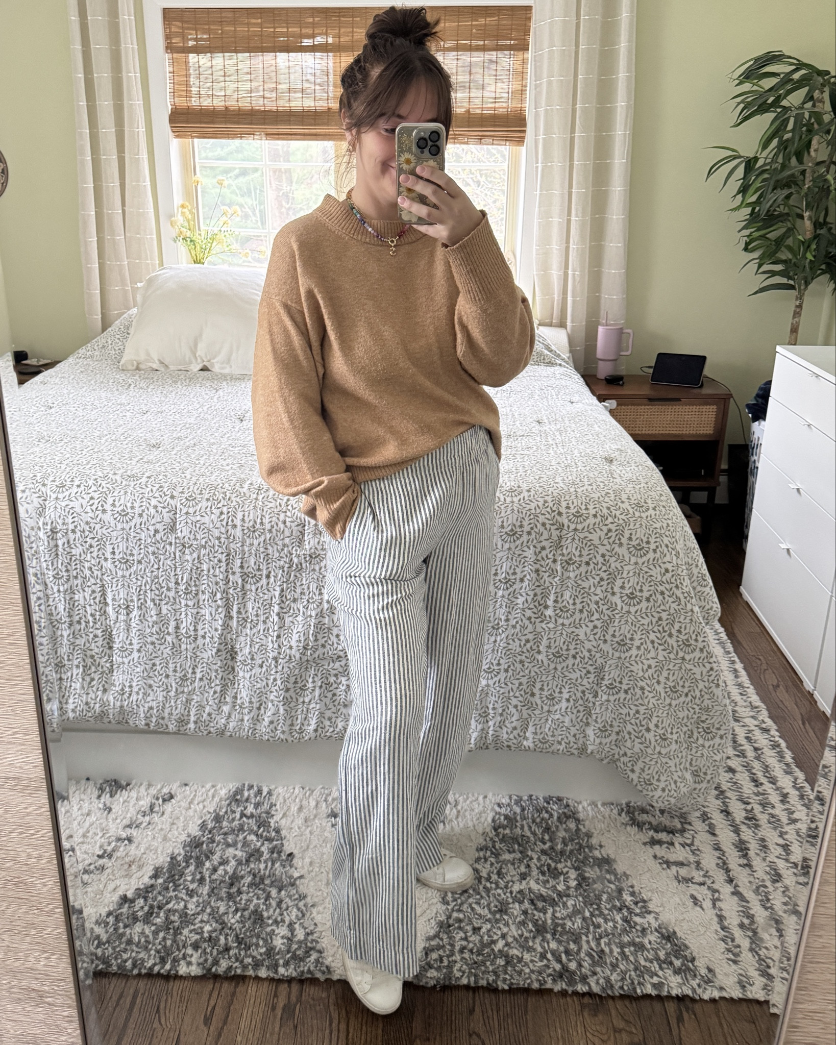 30% off these pull on wide leg pants perfect for casual wear and are comfy like sweats! Wearing a medium

Wide leg pants, spring pants, old navy, spring outfit, striped pants, casual spring outfit 

#LTKSeasonal #LTKMidsize #LTKSaleAlert