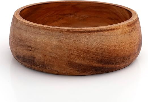 Beautiful Handmade Decorative Wooden Snack Serving Bowl For Dry Fruits Chips Coffee Table Counter... | Amazon (US)