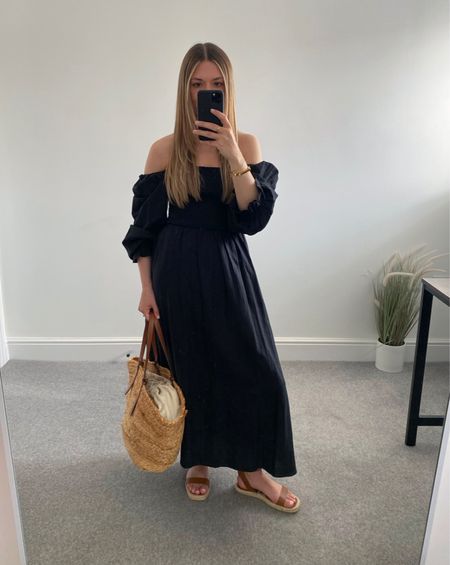 Early summer basics ☀️

Black summer dress - I love a bardot style dress as it’s so comfortable and floaty. Black works well for different occasions.

 Mine is a couple of years old from newlook. 

#LTKstyletip #LTKeurope #LTKSeasonal