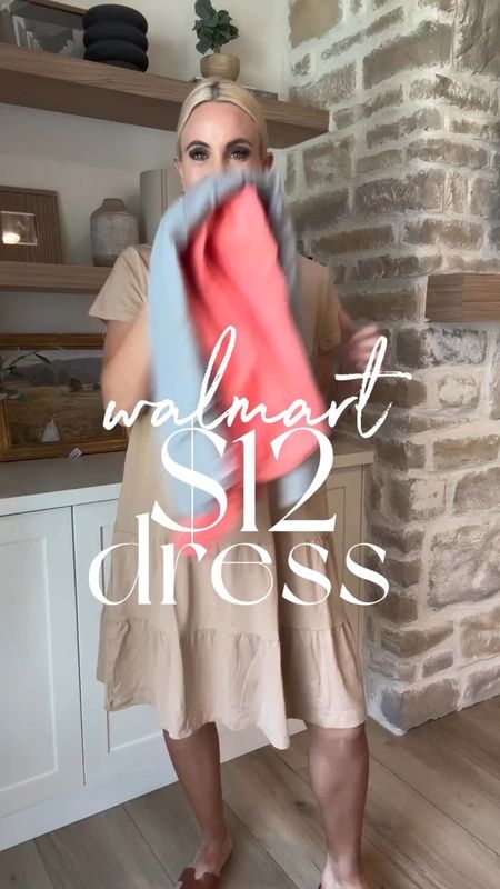 Walmart $12 dresses! I’m wearing a size medium! Comes in 8 colors! 

#LTKfindsunder50 #LTKstyletip #LTKsalealert