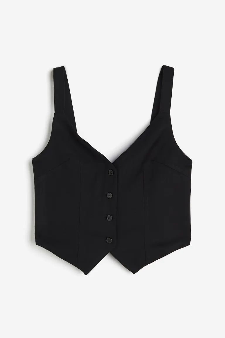 Suit Vest - Beige - Ladies | H&M US | H&M (US + CA)