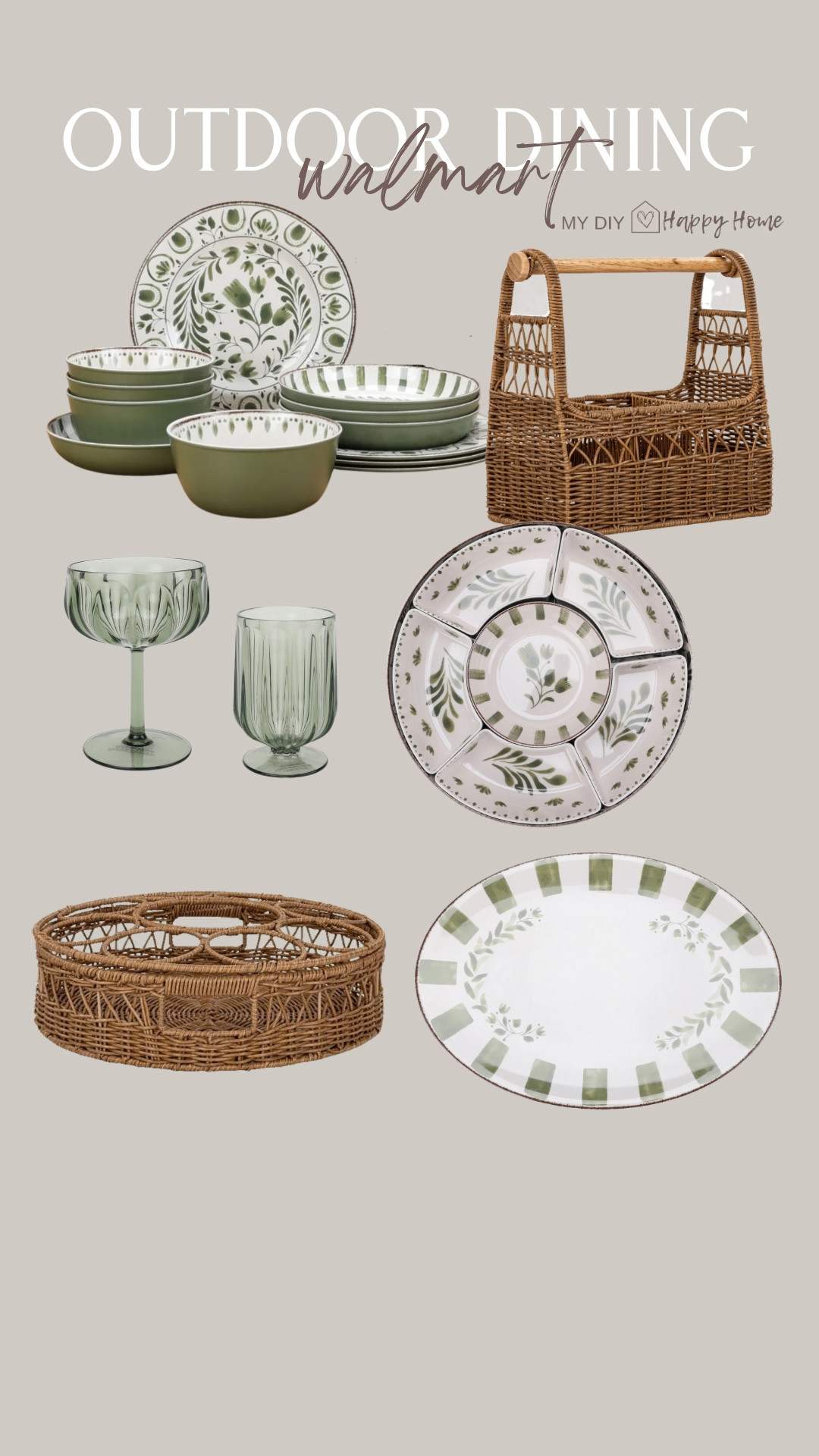 Outdoor dining finds 

Non breakable dinnerware and glassware makes these perfect for entertaining indoors or out 

#LTKFindsUnder50 #LTKSeasonal #LTKHome