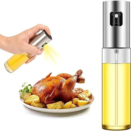 Oil Sprayer for Cooking, Oil Mister, 105ml Spray Bottle, Olive Oil Spray for Salad, BBQ, Kitchen ... | Amazon (US)