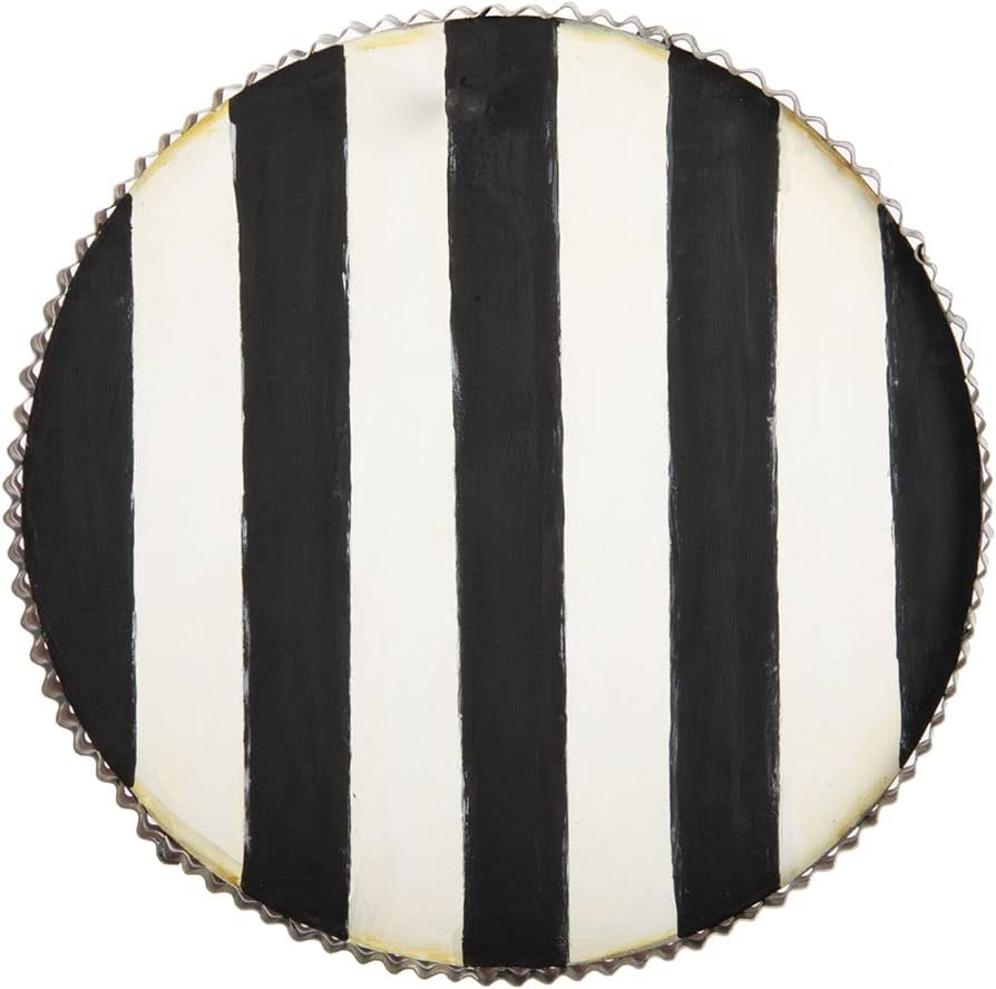 The Round Top Collection - Round Black and White Display Board - Metal | Amazon (US)