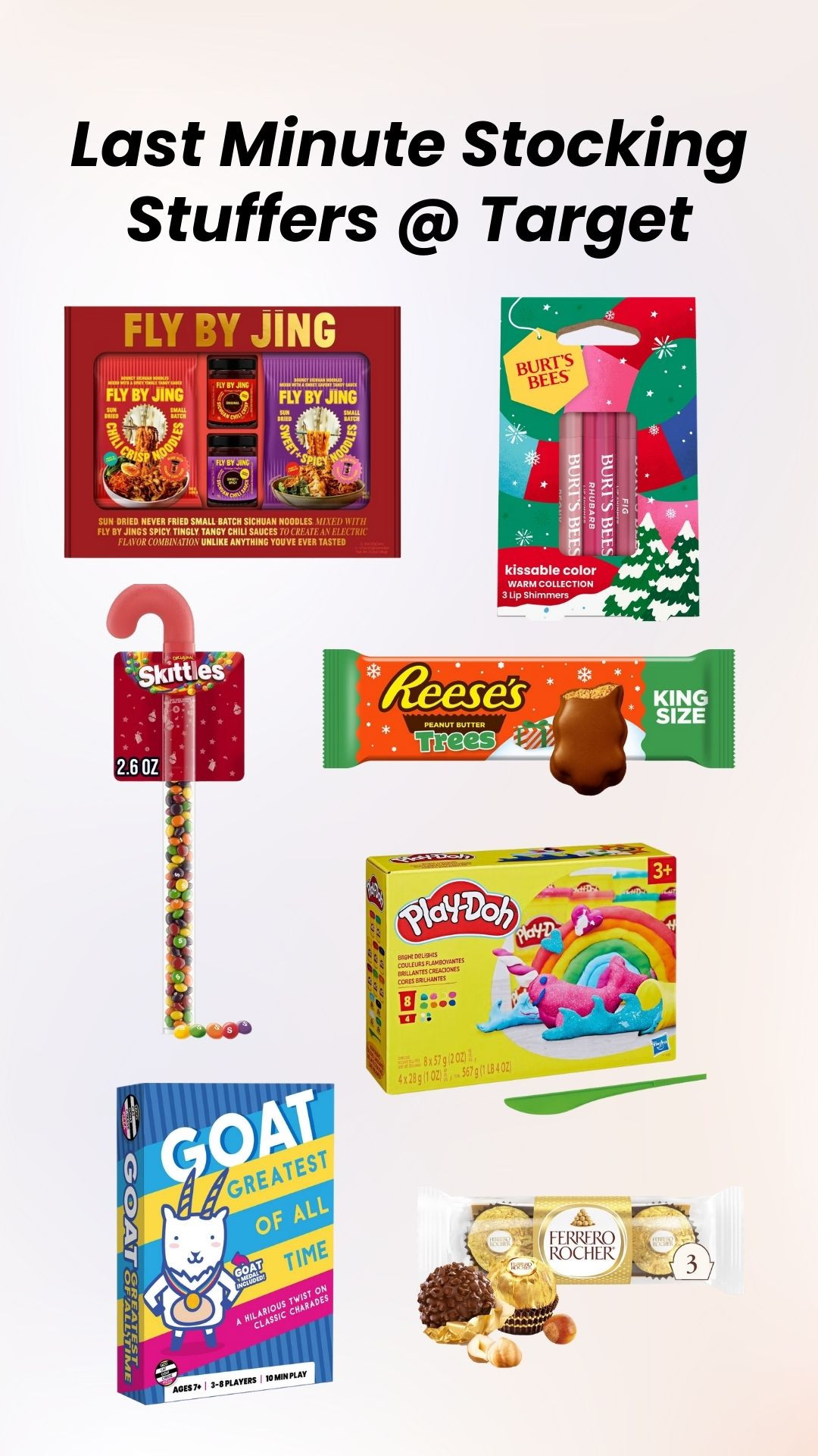 You can still get last-minute stocking stuffers and gifts at Target and get them picked up. Here are some ideas. #stockingstuffers #lastminutegifts #giftideas 

 

#LTKGiftGuide #LTKHoliday