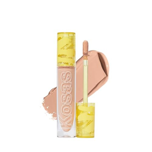 Kosas Revealer Concealer – Medium Coverage Hydrating Under Eye & Face Concealer with Hyaluronic Acid, Tone 6.3 N | Amazon (US)