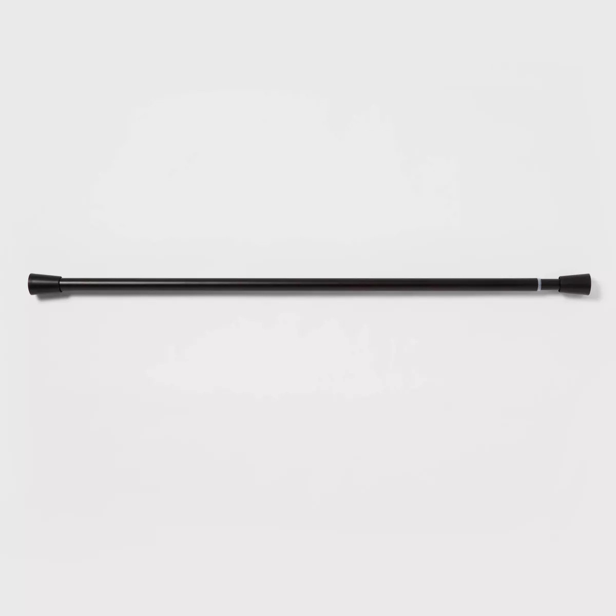 72" Rust Resistant Shower Curtain Rod Black - Made By Design™ | Target