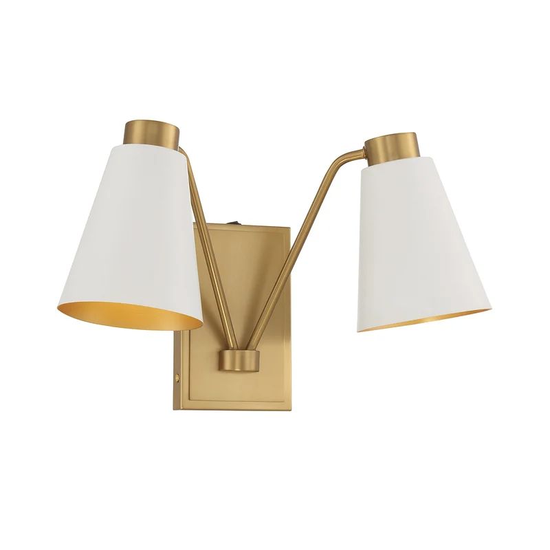 Elyse Steel Armed Sconce | Wayfair North America