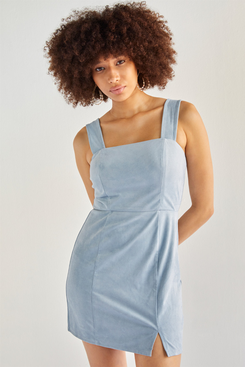 Briana Faux Suede Mini Dress | Francesca's