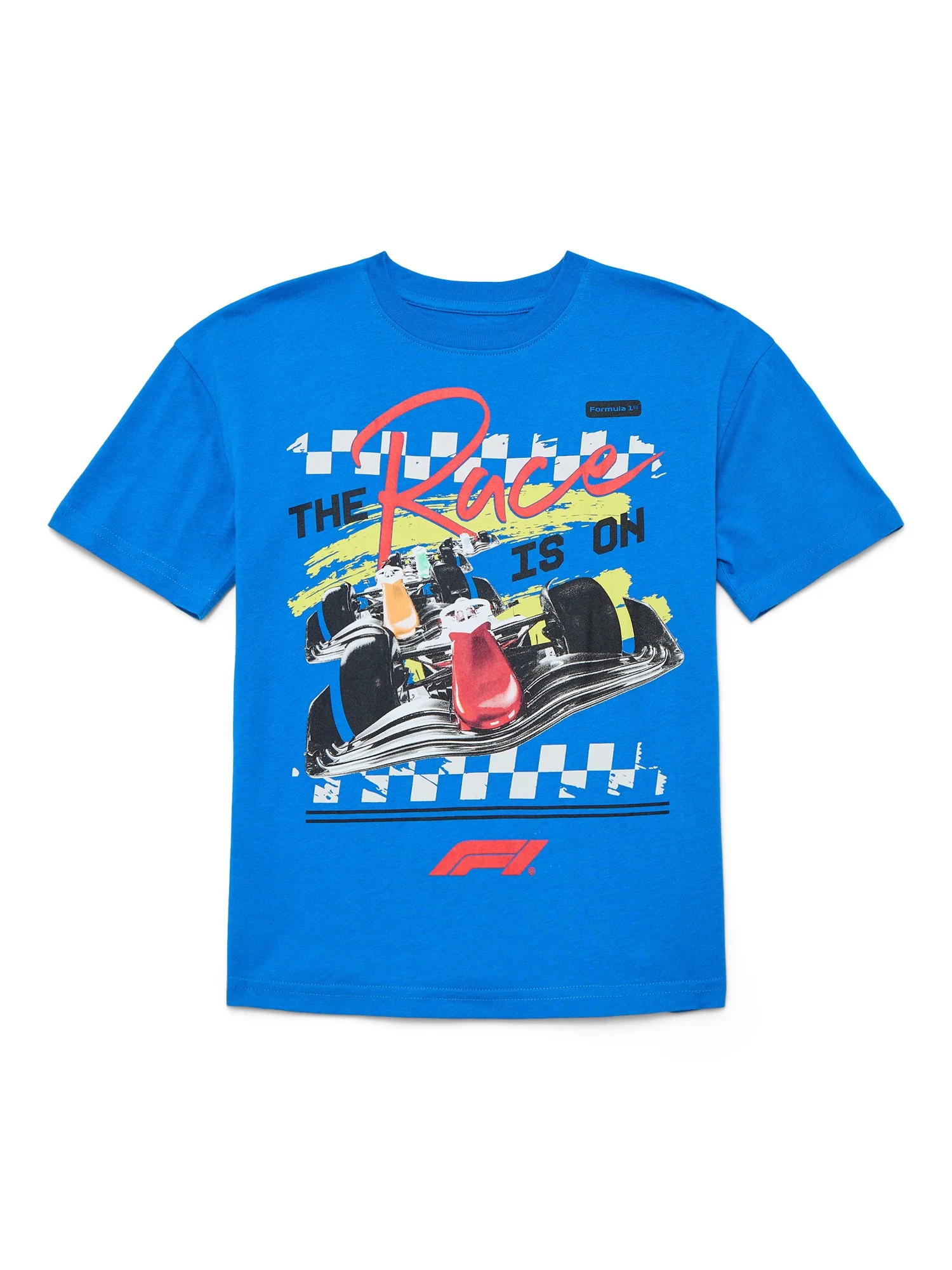 Formula 1 Racing Boys Graphic Tee with Short Sleeves, Sizes 4-18 | Walmart (US)