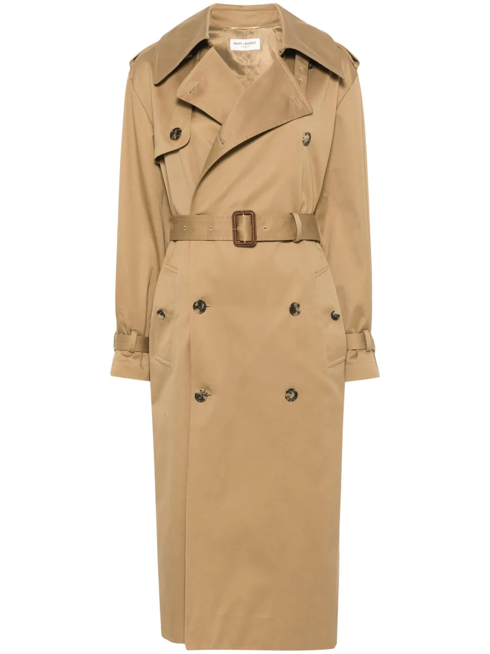 cotton trench coat | Farfetch Global