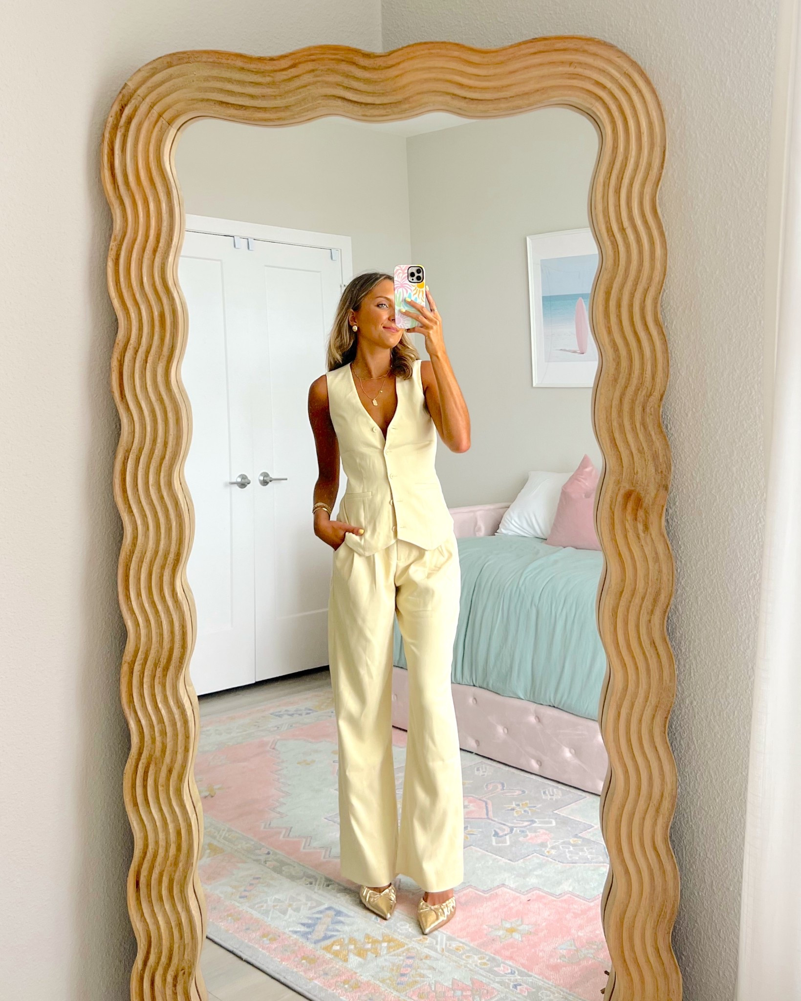 Business casual outfit from Abercrombie. Wearing a 24 in the trouser pants 

#LTKWorkwear