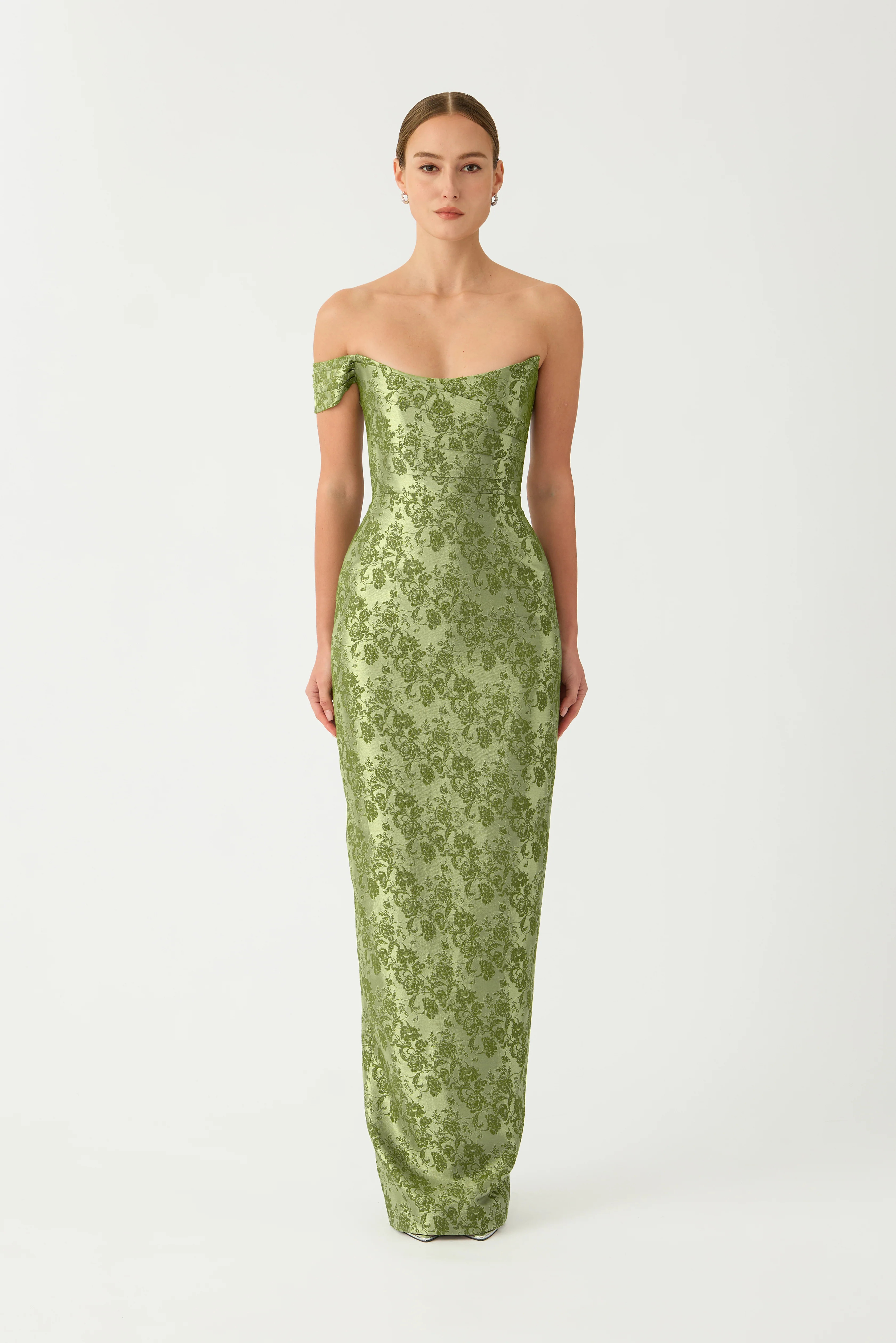 Jackson Brocade Gown | Sau Lee