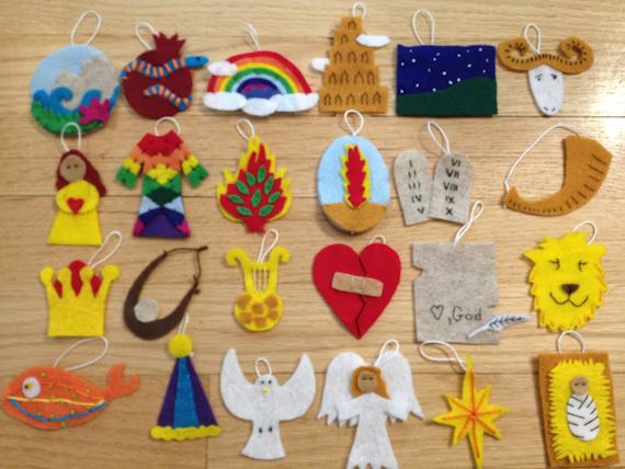 Tutorial for 24 Jesse Tree ornaments insipred by the Jesus | Etsy | Etsy (US)
