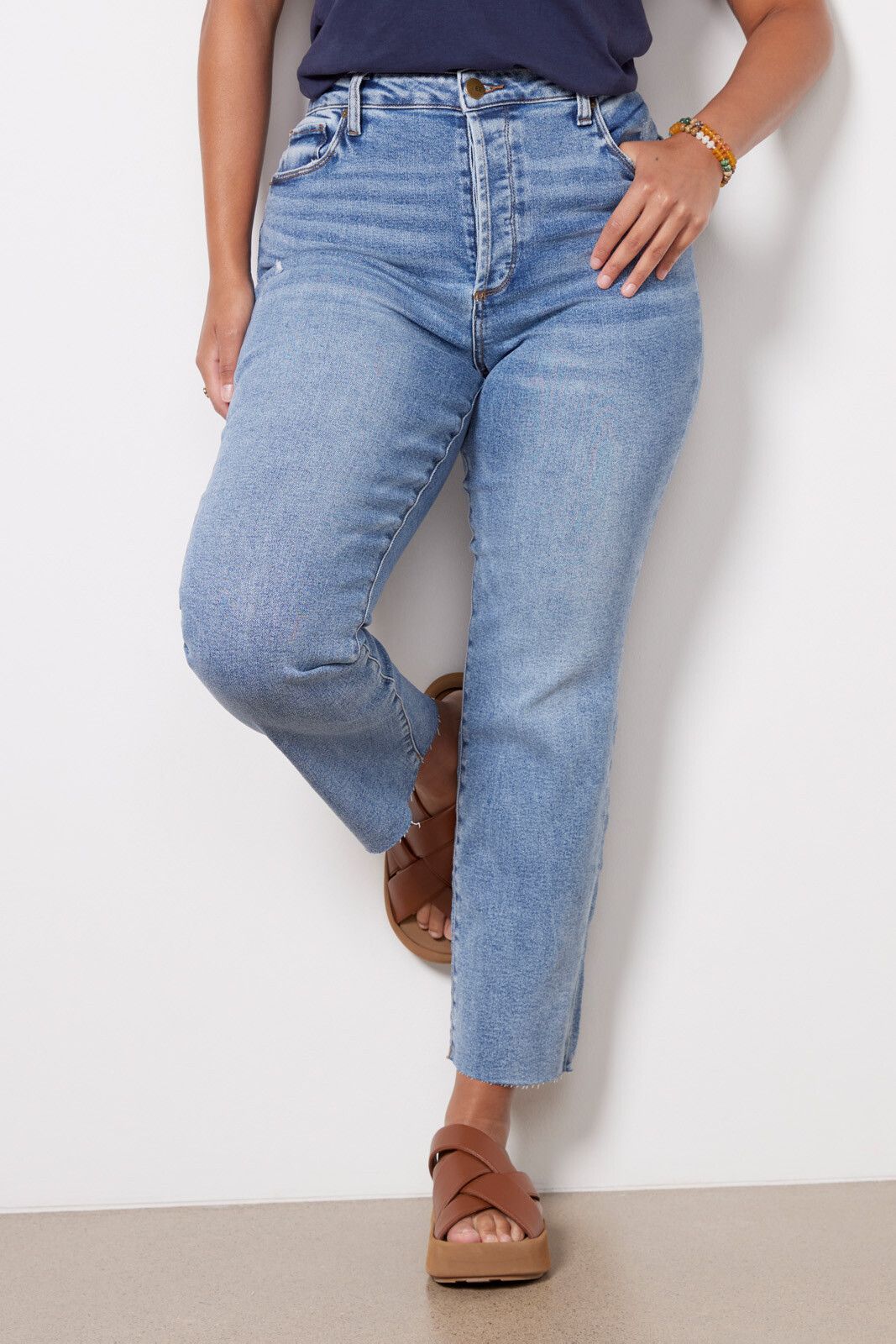 EVER Straight High Rise Jean | EVEREVE