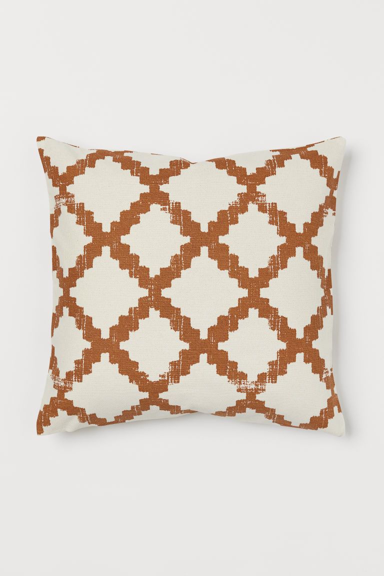 Cotton Canvas Cushion Cover | H&M (US + CA)