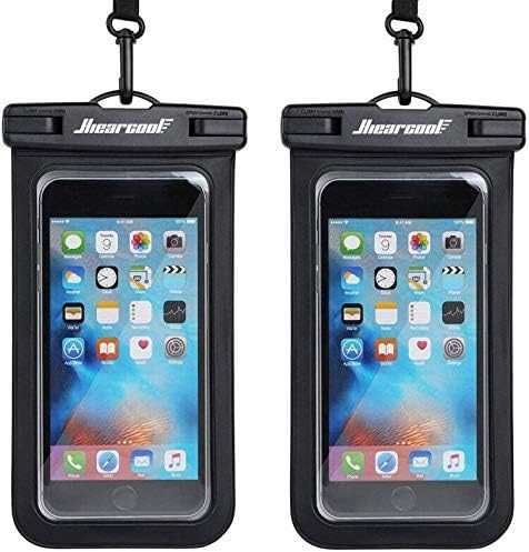 Universal Waterproof Case,Hiearcool Waterproof Phone Pouch Compatible for iPhone 13 12 11 Pro Max... | Amazon (US)