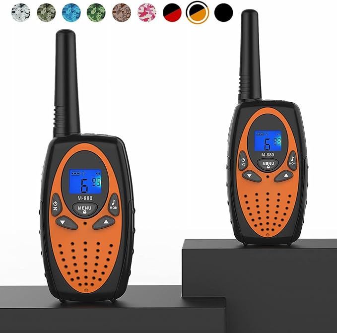 Two Way Radios for Adults, Topsung M880 FRS Walkie Talkie Long Range with VOX Belt Clip/Hands Fre... | Amazon (US)