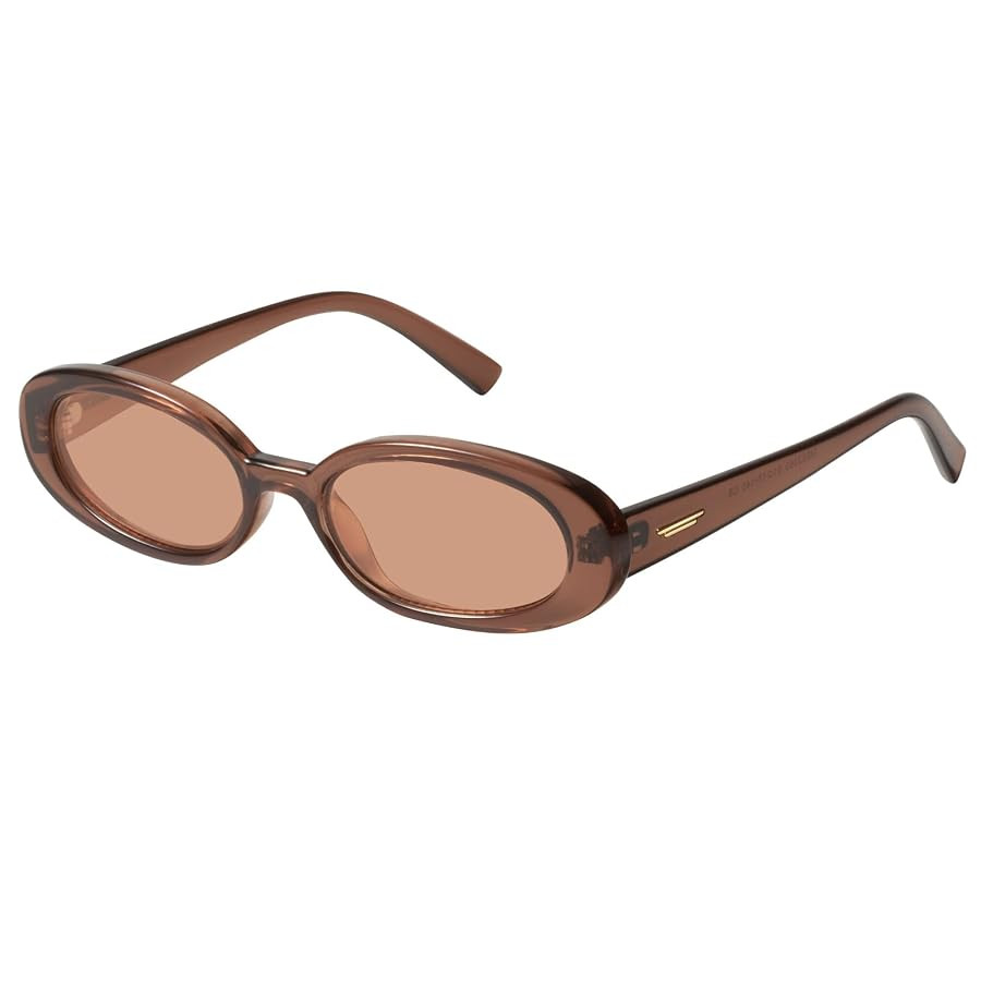mosanana Retro Tiny Oval Sunglasses for Women with Small Face Narrow Style MS52360 | Amazon (US)