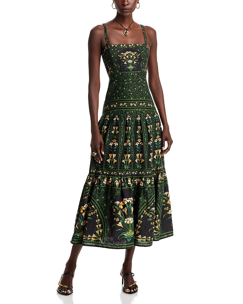 Farm Rio Flowers Arch Sleeveless Maxi Dress | Bloomingdale's (US)