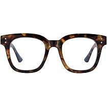 Madison Avenue Women Blue Light Glasses,Oversize Blue Light Glasses for Women, Anti Eyestrain & UV P | Amazon (US)