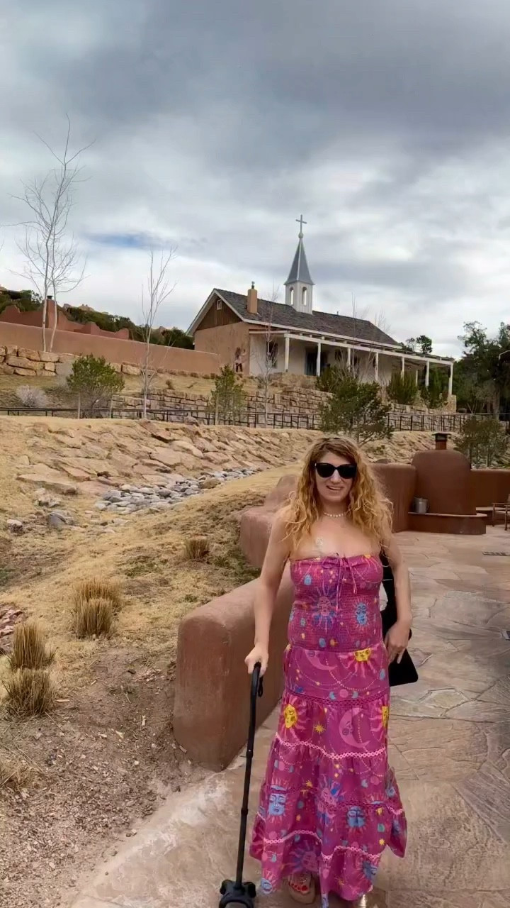 Where should you stay in Sante fe!! Personal I recommend the stunning @bishopslodgeauberge !!! Also did you know Sante fe is the highest elevation capital!!!! Bishop lodge is historic as one original hotel people travel too. It has all the little touches you want!! Handicap friendly yes… my husband pushed me around easy but they have golf carts that can take you anywhere!!! I love a good luxury resort!!!
.

.
Philippians 4:6–7 

Do not be anxious about anything, but in every situation, by prayer and petition, with thanksgiving, present your requests to God. And the peace of God, which transcends all understanding, will guard your hearts and your minds in Christ Jesus.
.
Shop my look on @shop.ltk and @shopmy bellevueblue 
.
Travel .. style … luxury resort .. wheelchair .. disabled travel .. traveler .. views ..dress .. New Mexico ..cotton dress … chronic illness.. luxury travel .. jewelry .. historic …beauty .. make up .. skincare … beauty .. fashion
.
#travel #luxurytravel #fashion #beauty #chronicillness