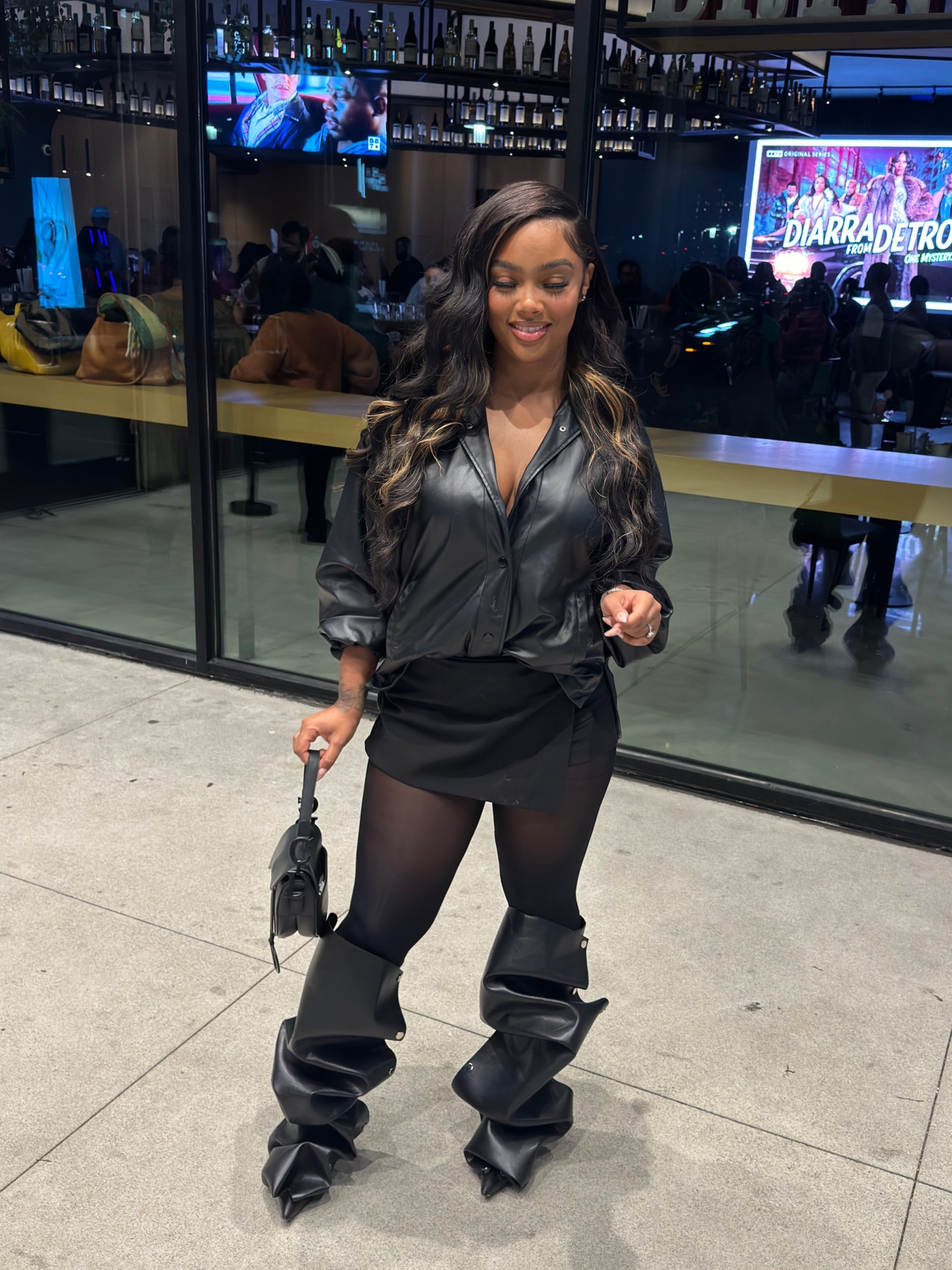 Loveee a monochromatic moment! This black outfit was perfect for a night out !

#LTKfindsunder100 #LTKstyletip #LTKshoecrush