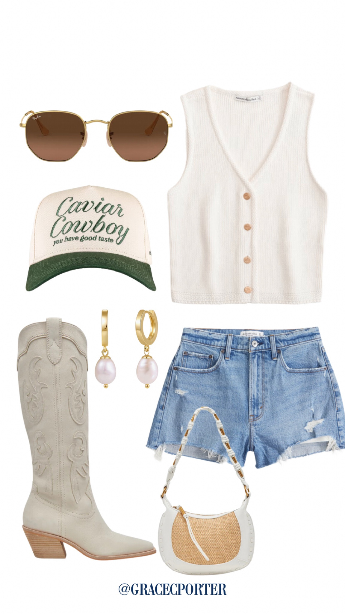 spring break outfit inspo🤍✨🤠 perfect for a concert, coastal cowgirl dinner or walk to coffee:)

#LTKstyletip #LTKSeasonal #LTKtravel