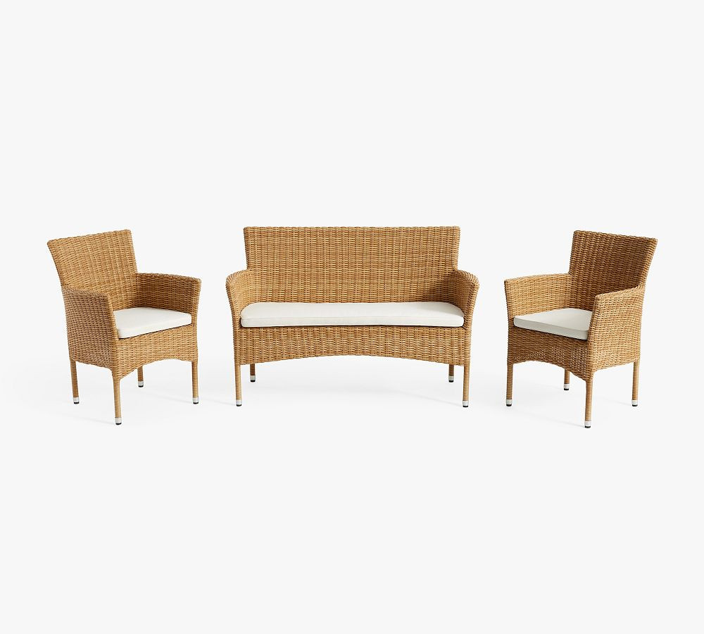 Capri 3-Piece Outdoor Furniture Set | Pottery Barn (US)