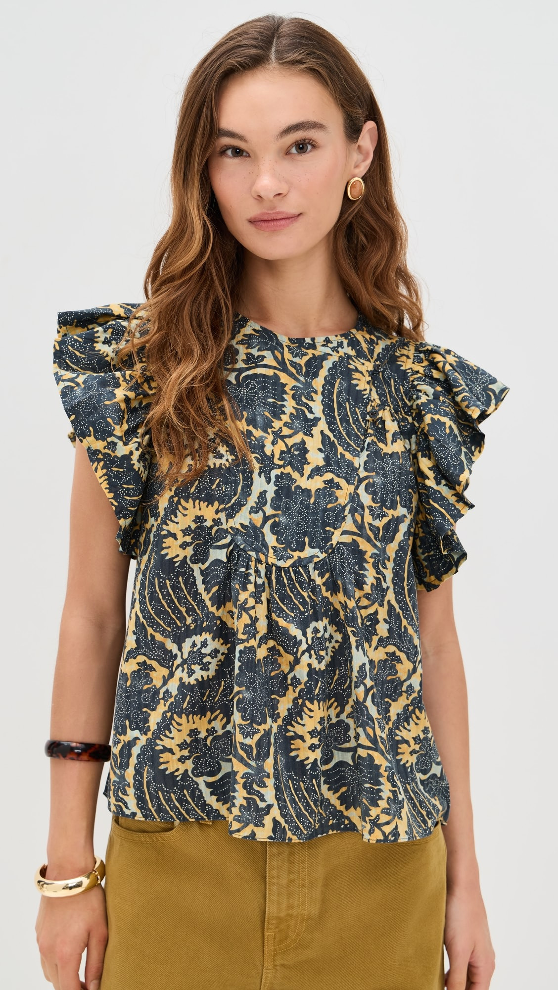 Sienna Flutter Sleeve Top | Shopbop