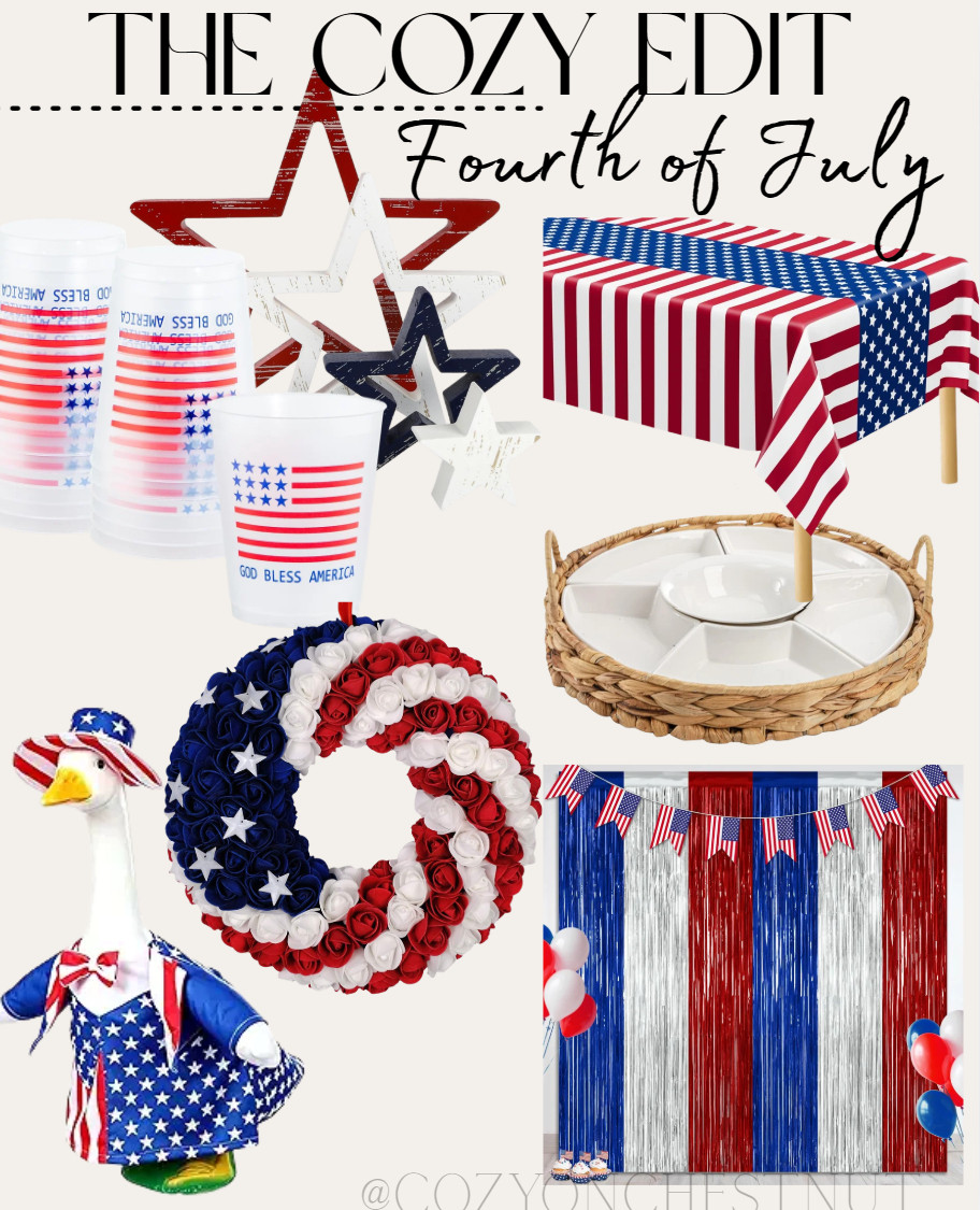 4th of July hosting essentials!! Most are on prime as well!! 

 #LTKvlog #LTKSeasonal #LTKU